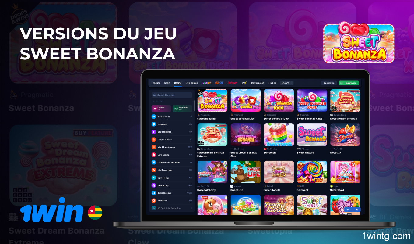 La machine à sous Sweet Bonanza de Pragmatic Play propose six versions avec des designs et des mécanismes différents, y compris un thème spécial de Noël